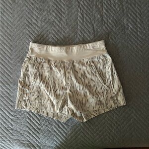 Athleta white  and Gray Women Shorts
